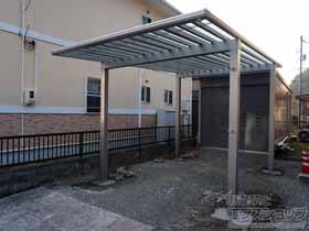 のカーポート エフルージュ ワン50 積雪〜50cm対応 施工例