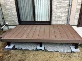 のウッドデッキ マージウッドデッキ 施工例