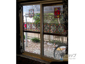 の二重窓（内窓） 【01】インプラス ダストバリア仕様 引違い窓 2枚建 施工例