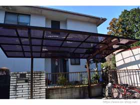 のカーポート レイナポートグラン　積雪〜20cm対応 施工例