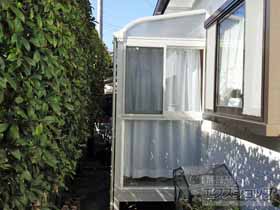 のテラス囲い・サンルーム サニージュ R型 床納まり ランマ無 積雪〜20cm対応 施工例