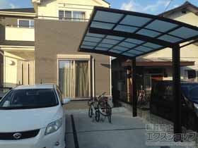 のカーポート レイナポートグラン　積雪〜20cm対応 幅=2,400mm 施工例