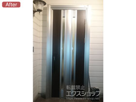 の玄関ドア ドアリモ玄関ドア 断熱D4仕様 片開き仕様(ランマ無) S22 外観右勝手※スマートコントロールキー(電池式ピタットKey仕様) 施工例