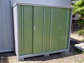 の物置・屋外倉庫 シンプリー 一般型 1940×755×1603 MJX-197D-P-LG 施工例