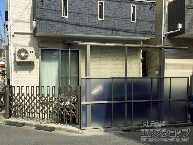 のカーポート ネスカR (ラウンドスタイル) 積雪〜20cm対応 施工例