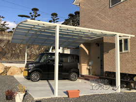 のカーポート レイナツインポートグラン　積雪〜20cm対応 施工例