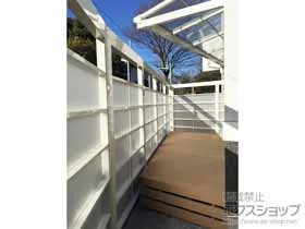 LIXIL ���N�V��(TOEX)�̃t�F���X�E��E�� G�X�N���[�� ���i�q�^�C�v �p�l��5�i �Ԏd�؂蒌 �{�H��