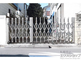 のカーゲート アルシャインII M型 Aタイプ ノンレール 片開き親子 (150+230)SP 施工例