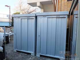 の物置・屋外倉庫 ネクスタ 一般型 1370×1790×2020 NXN-25CS-FS 施工例