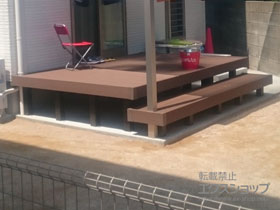 のウッドデッキ マージウッドデッキ 施工例