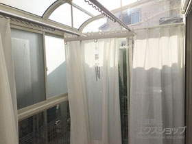 のテラス囲い・サンルーム サニージュ R型 床納まり 積雪〜20cm対応 施工例