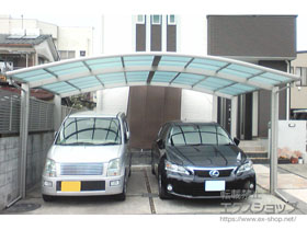 のカーポート レイナツインポートグラン 積雪〜20cm対応 施工例