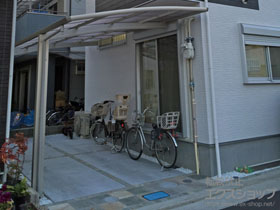 のサイクルポート・駐輪場 レイナポートグラン　積雪〜20cm対応 施工例