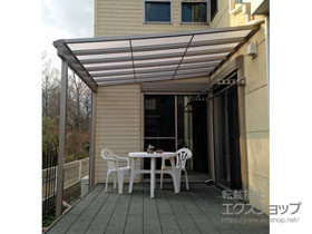 のテラス屋根 スピーネ F型 1500 テラスタイプ 単体 積雪〜50cm対応 施工例