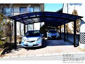 のカーポート レイナポートグラン M合掌　積雪〜20cm対応 施工例