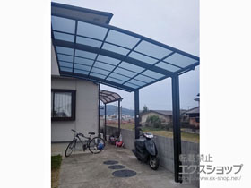 のカーポート ネスカR (ラウンドスタイル) 積雪〜20cm対応 施工例