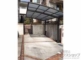 のカーポート フーゴR (ラウンドスタイル) 積雪〜20cm対応 施工例