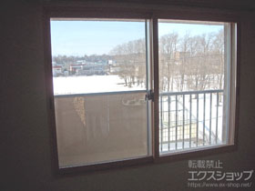 の二重窓（内窓） インプラス ダストバリア仕様 引違い窓 2枚建 施工例