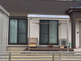 のバルコニー・ベランダ屋根 パワーアルファ RB型 テラスタイプ 単体 積雪〜30cm対応 施工例