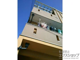 YKKAP�̃o���R�j�[���� ���F�N�^�[�e���X R�^ 1500 �����^�C�v �P�� �ϐ�`50cm�Ή�+�݂艺���������� �W�� 2�{����~1�Z�b�g �{�H��