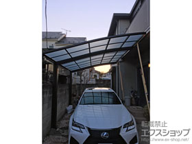 のカーポート ネスカR (ラウンドスタイル) 積雪〜20cm対応 施工例