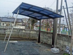 のカーポート レイナポートグラン　積雪〜20cm対応 施工例