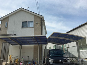 のカーポート プレシオスポート 積雪〜20cm対応 施工例