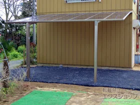 LIXIL リクシル(トステム)のカーポート ルーフポートシグマIII 積雪〜20cm対応 施工例