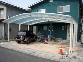 のカーポート レイナトリプルポートグラン　積雪〜20cm対応 施工例