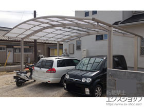 のカーポート レイナツインポートグラン 積雪〜20cm対応 施工例