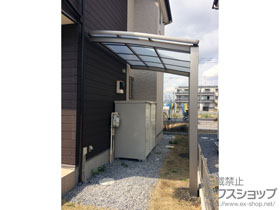 のサイクルポート・駐輪場 ネスカRミニ (ラウンドスタイル) 積雪〜20cm対応 施工例