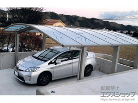 のカーポート レイナツインポートグラン50 積雪50cm対応 施工例