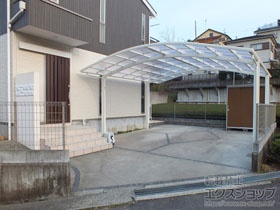 のカーポート レイナツインポートグラン　積雪〜20cm対応 施工例