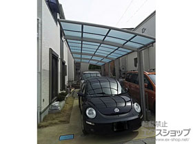 のカーポート レイナポートグラン 縦連棟 積雪〜20cm対応 施工例