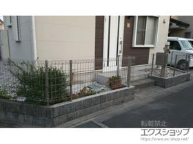 LIXIL ���N�V��(TOEX)�̃t�F���X�E��E�� �n�C�O���b�h�t�F���XUF8�^ �t���[�|�[���^�C�v �{�H��