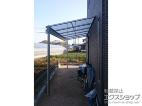 のテラス屋根 ヴェクターテラス F型 テラスタイプ 単体 積雪〜20cm対応 施工例