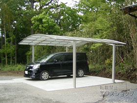 のカーポート レイナツインポートグラン　積雪〜20cm対応 施工例