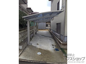 のカーポート プレシオスポート 縦連棟 積雪〜20cm対応 施工例