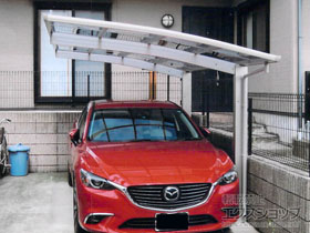 のカーポート プレシオスポート 積雪〜20cm対応 施工例