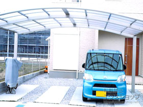 のカーポート レイナツインポートグラン　積雪〜20cm対応 施工例