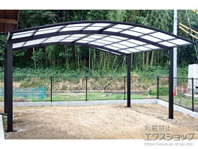 のカーポート プレシオスポート ワイド 積雪〜20cm対応 施工例