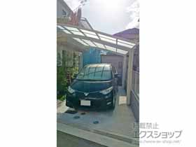 のカーポート ネスカR (ラウンドスタイル) 積雪〜20cm対応 施工例