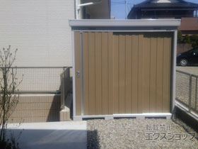 の物置・屋外倉庫 ネクスタ 一般型（NXN-30S-MB） 施工例