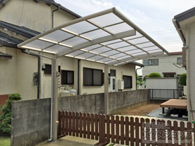 のカーポート レイナポートグラン　積雪〜20cm対応 施工例