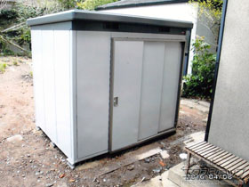 の物置・屋外倉庫 ナイソー 一般型（SMK-47S） 施工例