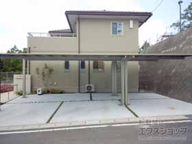 のカーポート マイリッシュOK ワイド 積雪〜20cm対応 施工例