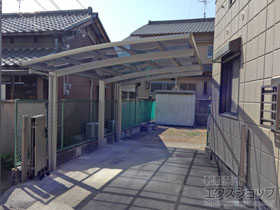 のカーポート レイナポートグラン 延長　積雪〜20cm対応 施工例