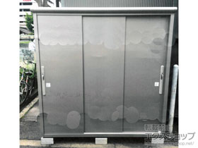 の物置・屋外倉庫 シンプリー 一般型（MJX-134D-P-TB） 施工例