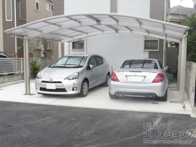 のカーポート レイナツインポートグラン　積雪〜20cm対応 施工例