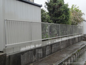 のフェンス・柵 ミエッタフェンス 自由柱 施工例